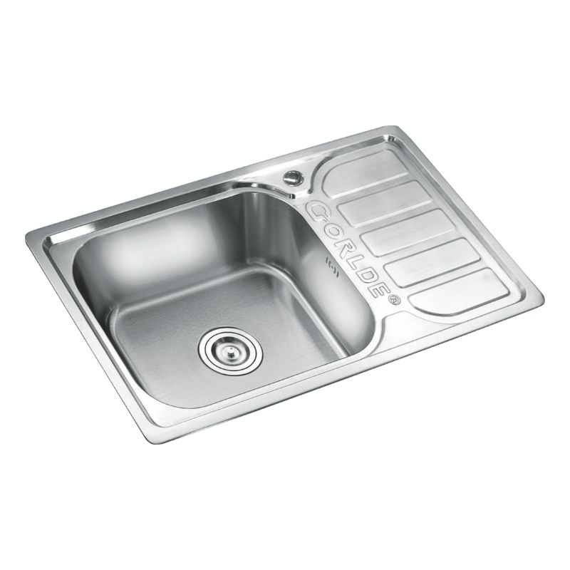 Chậu rửa bát inox 1 hố Gorlde T-925 Chậu rửa bát inox 1 hố Gorlde T-925