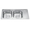 Chậu rửa bát inox 2 hố Gorlde GD-5505 1 Chậu rửa bát inox 2 hố Gorlde GD-5505