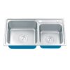Chậu rửa bát inox 2 hố Gorlde GD-930 2 Chậu rửa bát inox 2 hố Gorlde GD-930