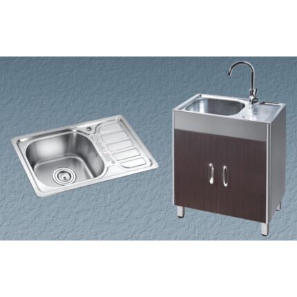Chậu rửa bát inox 1 hố Gorlde T-925 4 Hình ânh chậu rửa bát inox 1 hố Gorlde T-925
