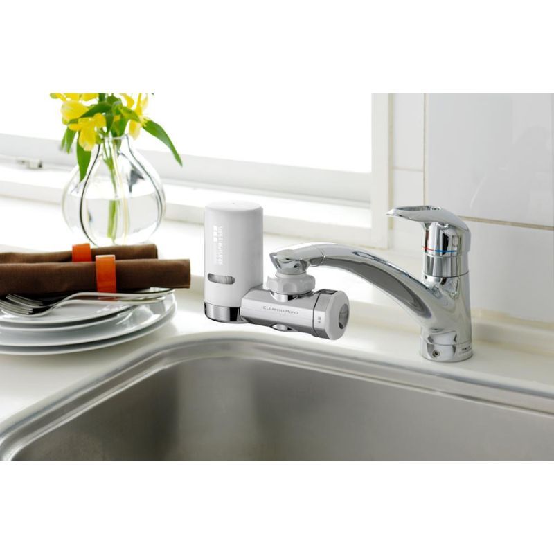 Hình ảnh thiết bị lọc nước đầu vòi Cleansui EF201 Hình ảnh thiết bị lọc nước đầu vòi Cleansui EF201