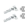 Bản lề trùm nửa Metalla SM 110º DIY Hafele 483.01.721 2 Bản lề trùm nửa Metalla SM 110º DIY Hafele 483.01.721