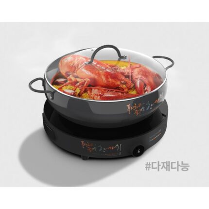 Bếp từ mini Hawonkoo CEH-101-I-GR di động 3 Ảnh bếp từ mini Hawonkoo CEH-101-I-GR di động
