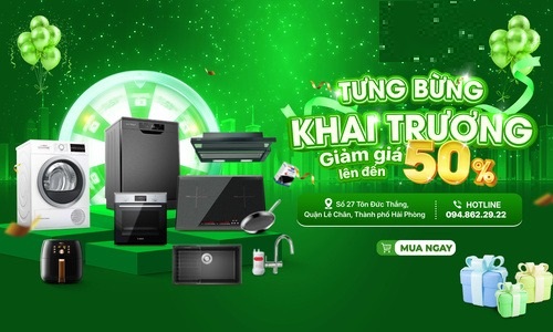 Ưu đãi cực sốc 40% cùng Teka nhân dịp khai trương