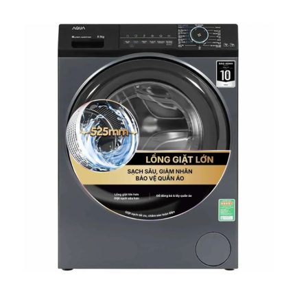 Máy Giặt Aqua Inverter 8.5 Kg AQD-A852J.BK cửa trước