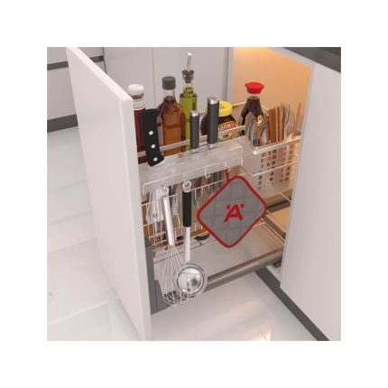 Bộ đựng dao thớt chai lọ Sonata 350mm Hafele 549.20.019 3 bo dung dao thot chai lo sonata 350mm hafele 549 20 019