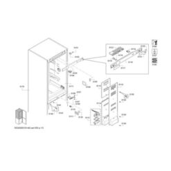 Kích cỡ Tủ lạnh Bosch KGN39VL24E