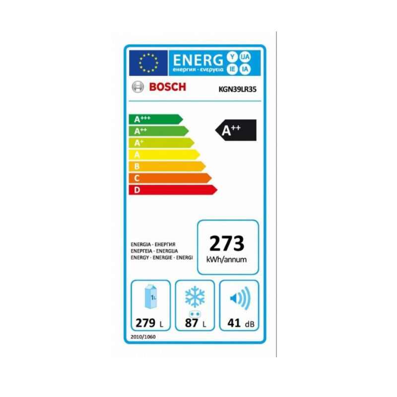 Tủ lạnh Bosch KGN39LR35 Tủ lạnh Bosch KGN39LR35