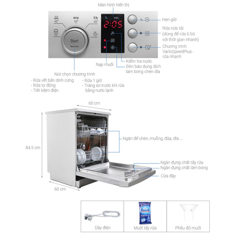 Hình ảnh máy rửa chén bát Bosch SMS25CI05E Hình ảnh máy rửa chén bát Bosch SMS25CI05E