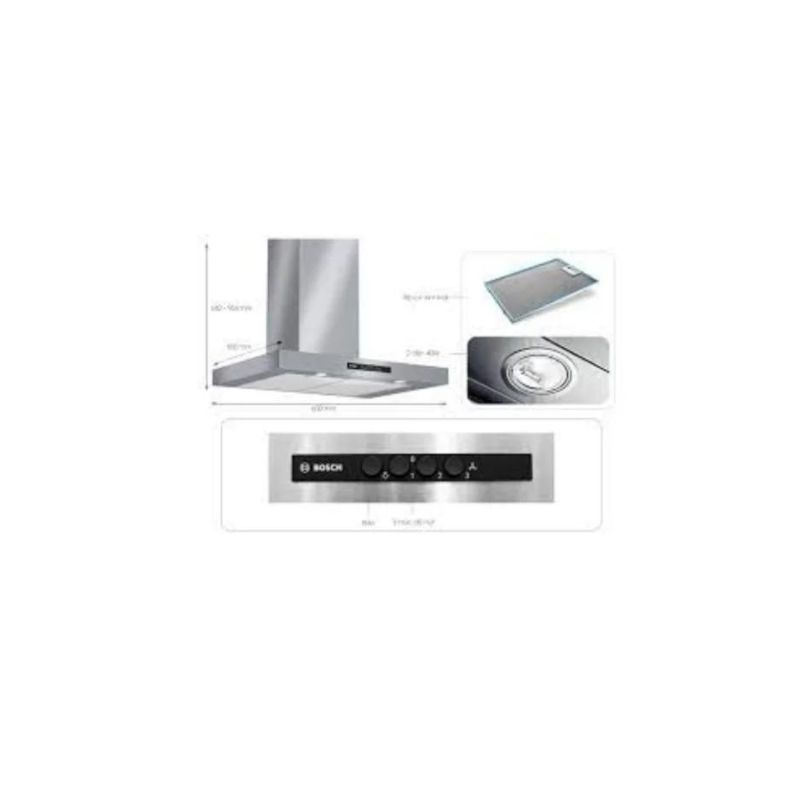 Máy hút mùi Bosch DWB06W651 Máy hút mùi Bosch DWB06W651