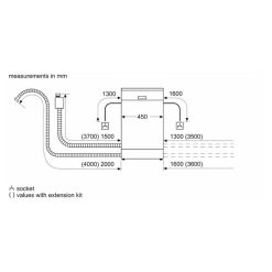 Kích thước máy rửa bát Bosch SPS2HKW57E
