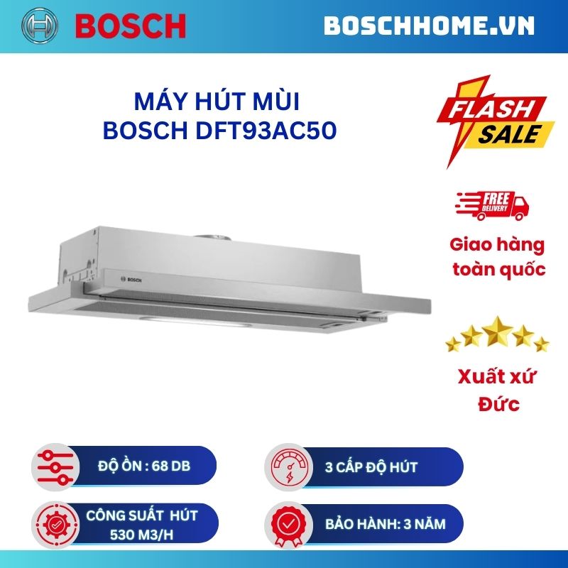 Máy hút mùi Bosch DFT93AC50