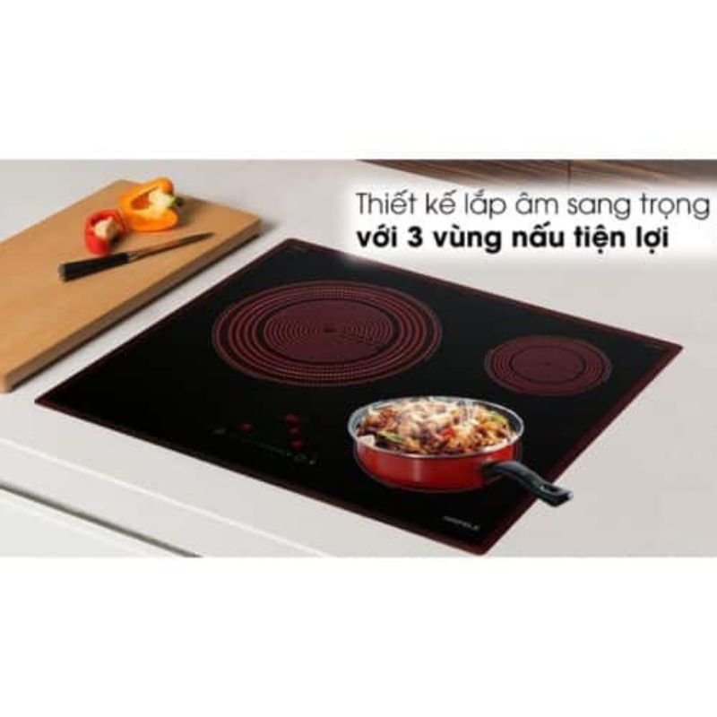 Ảnh thực tế bếp điện 3 vùng nấu Hafele HC-R603D 536.01.901 Ảnh thực tế bếp điện 3 vùng nấu Hafele HC-R603D 536.01.901