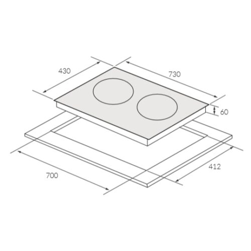 Bếp từ 2 vùng nấu Eurosun EU-T508Max 4 bep tu 2 vung nau eurosun eu t508max 2
