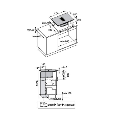 Bếp từ kết hợp hút mùi Hafele HC-IHH77D 536.61.655 5 bep tu ket hop hut mui hafele hc ihh77d 536.61.655 3