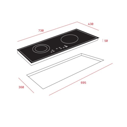 Bếp từ Teka IR 721 SR 3 bep tu teka IR 721 SR 2