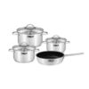 Bộ nồi từ 4 chiếc Chefs EH-CW4430 2 Bộ nồi từ 4 chiếc Chefs EH-CW4430
