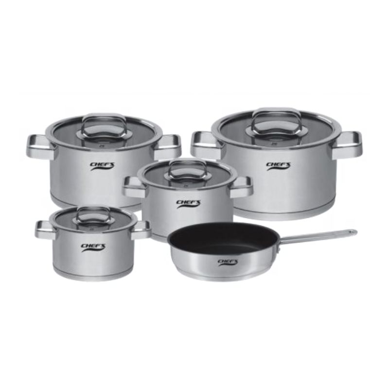 Bộ nồi từ Chefs 5 món EH-CW6304 Bộ nồi từ Chefs 5 món EH-CW6304
