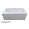Bồn tắm nằm ngâm Amazon TP-7074 1 bon tam massage amazon tp 7074