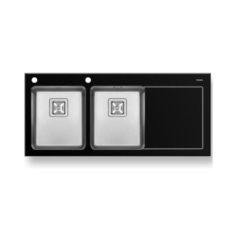 Chậu rửa bát inox BOSCH CRYSTALON (116X52) 2B 1D Chậu rửa bát inox BOSCH CRYSTALON (116X52) 2B 1D
