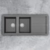 Chậu đá Malloca Titanium K50073 ( NANO) 2 chau rua bat malloca k 50073