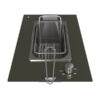 Bếp chiên Dudoff London loại 1 bếp Neptune (DF-Z01) 1 dudoff london neptune df z01