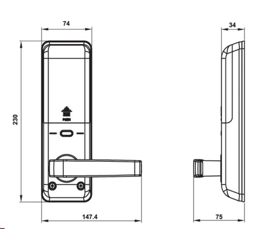 Khóa điện tử Hafele EL7700-TCS 912.20.560 3 hafele el7700 tcs 912 20 560 1