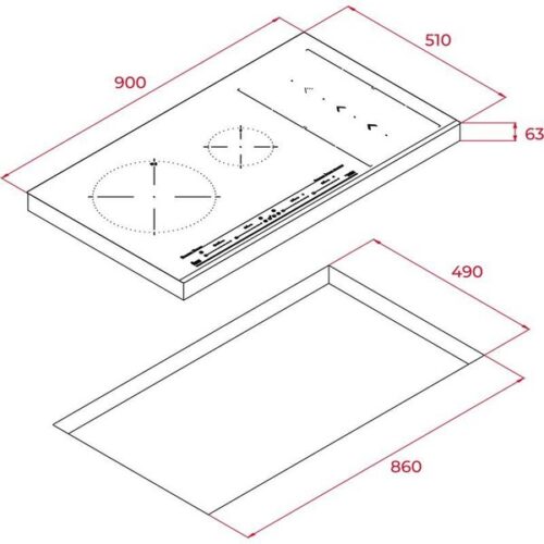 Bếp từ TEKA IZS 96600 MSP 4 izs 96600 msp 1