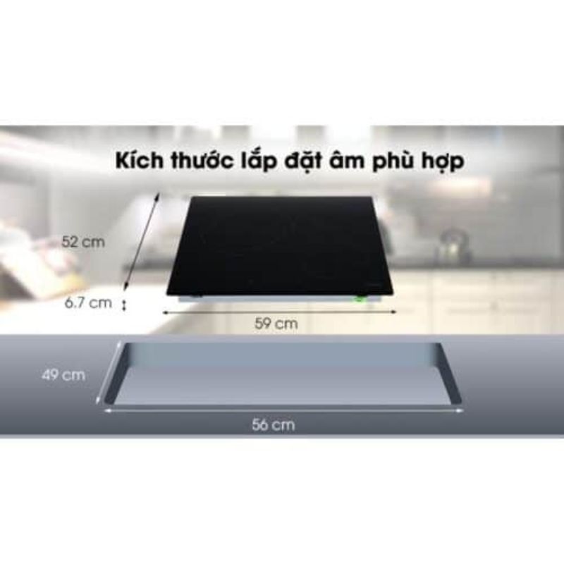 Lắp đặt bếp điện 3 vùng nấu Hafele HC-R603D 536.01.901 Lắp đặt bếp điện 3 vùng nấu Hafele HC-R603D 536.01.901