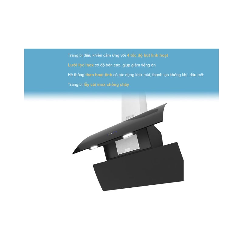 Tính năng máy hút mùi Lorca TA-6008E-70 Tính năng máy hút mùi Lorca TA-6008E-70