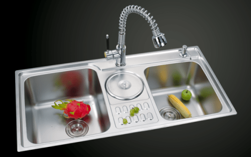 Top 5 đồ dùng thiết bị nhà bếp thông minh 5 Chậu rửa bát, vòi rửa bát-min