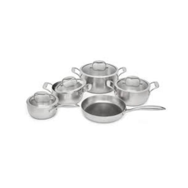 Bộ Nồi Inox 9 món Malloca SA-2041 Bộ Nồi Inox 9 món Malloca SA-2041