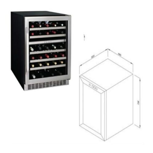 Tủ Rượu Malloca MWC-45BS 3 Tủ Rượu Malloca MWC-45BS