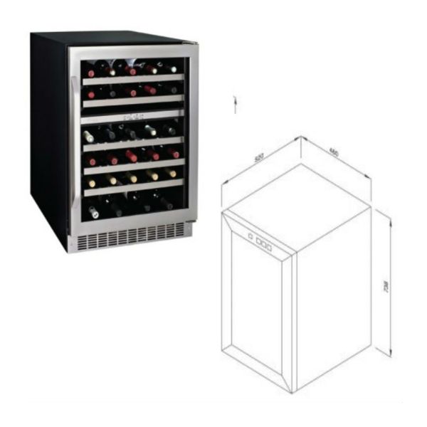 Tủ Rượu Malloca MWC-45BS Tủ Rượu Malloca MWC-45BS