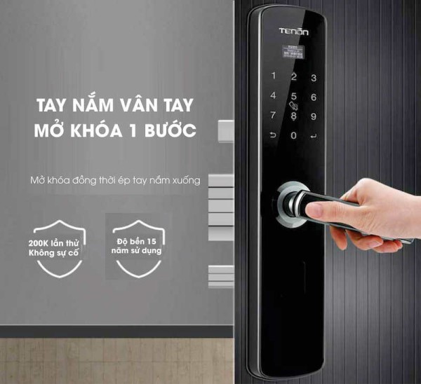 Khóa cửa vân tay là gì? 3 ưu nhược điểm của Khóa cửa vân tay là gì