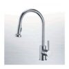 Vòi đồng mạ Inox Malloca K124 - BN (Inox) 1 Vòi đồng mạ Inox Malloca K124 - BN (Inox)