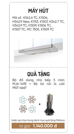 Cùng MALLOCA rinh quà tặng KHỦNG trị giá tới 30 triệu đồng 5 khuyen mai malloca hut mui 2