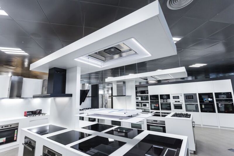 TOP CỬA HÀNG BÁN MÁY RỬA BÁT CHÍNH HÃNG, GIÁ RẺ TẠI NHA TRANG 6 thiet ke showroom bep 15 min