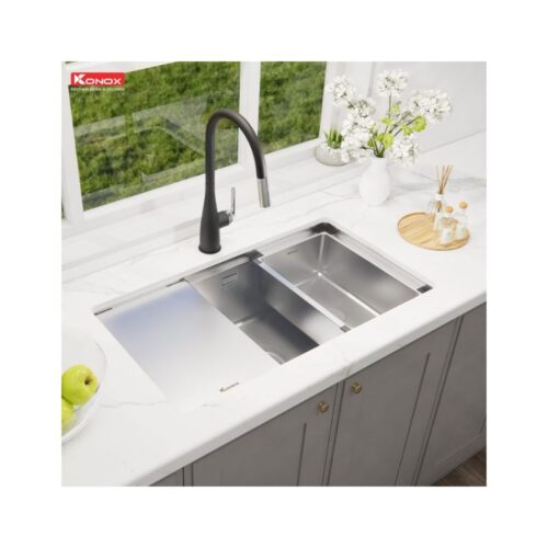 Chậu rửa bát Konox Workstation Sink KN8146SU Dekor 4 Chậu rửa bát Konox Workstation Sink KN8146SU Dekor