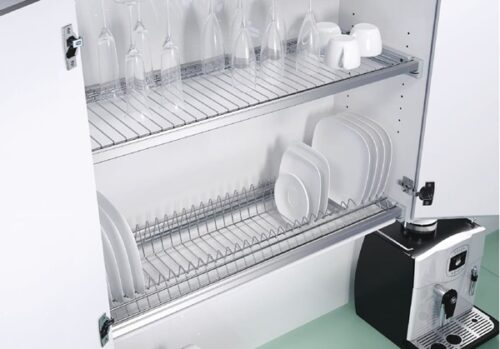 Khay up bát đĩa Hafele 544.01.024 inox, 414x263mm 3 khay up chen dia hafele 544 01 024 inox 414x263mm 1