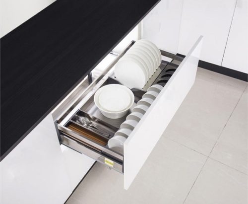 giá bát đĩa hộp gắn tủ dưới Inox 201 Eurogold EU132600 giá bát đĩa hộp gắn tủ dưới Inox 201 Eurogold EU132600