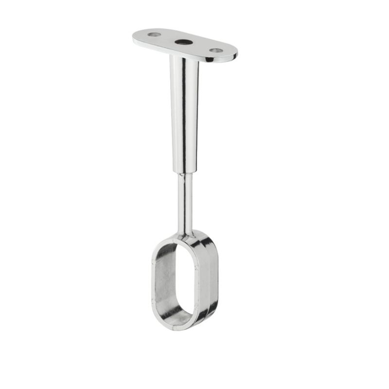 Bas đỡ thanh nhôm móc áo Hafele 802.07.200 Bas đỡ thanh nhôm móc áo Hafele 802.07.200