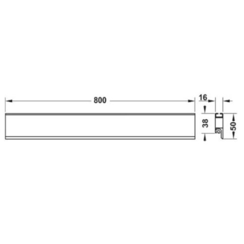 Kệ treo đồ làm bếp 800mm Hafele 523.00.301 3 Kệ treo đồ làm bếp 800mm Hafele 523.00.301