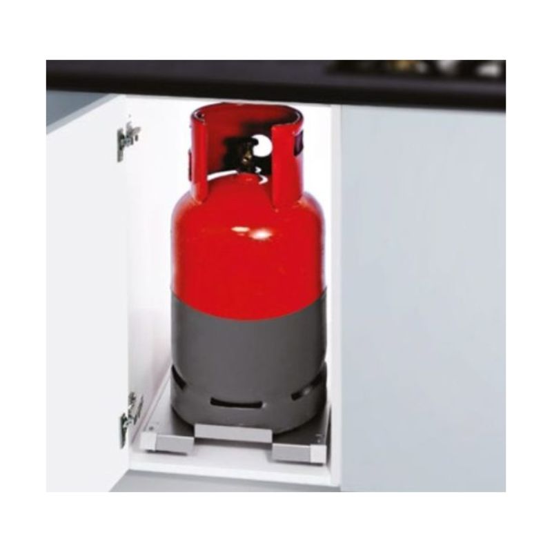 Phụ kiện tủ bếp dưới, giá đỡ bình Gas Hafele 505.72.990 Phụ kiện tủ bếp dưới, giá đỡ bình Gas Hafele 505.72.990