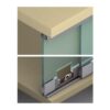Ray đôi dẫn hướng trên 2500mm Hafele 415.10.802 1 Ray đôi dẫn hướng trên 2500mm Hafele 415.10.802