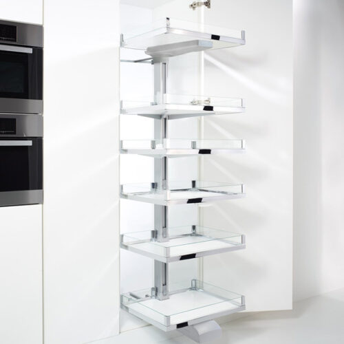 Bộ kệ 5 tầng Convoy Lavido 600mm Hafele 549.62.906 4 Bộ kệ 5 tầng Convoy Lavido 600mm Hafele 549.62.906