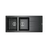 Chậu rửa bát Konox Granite Sink Phoenix 1160 - Black 2 Chậu rửa bát Konox Granite Sink Phoenix 1160 - Black