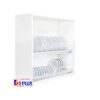 Giá bát cố định 2 tầng cao cấp, Inox mờ Kit Plus DK12C VIP.60 2 Giá bát cố định 2 tầng cao cấp, Inox mờ Kit Plus DK12C VIP.60