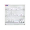 Giá bát cố định 3 tầng cao cấp, Inox mờ Kit Plus DK12B VIP.60 2 Giá bát cố định 3 tầng cao cấp, Inox mờ Kit Plus DK12B VIP.60