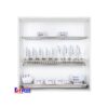 Giá bát cố định 3 tầng chữ V Kit Plus DK12A.80 1 Giá bát cố định 3 tầng chữ V Kit Plus DK12A.80